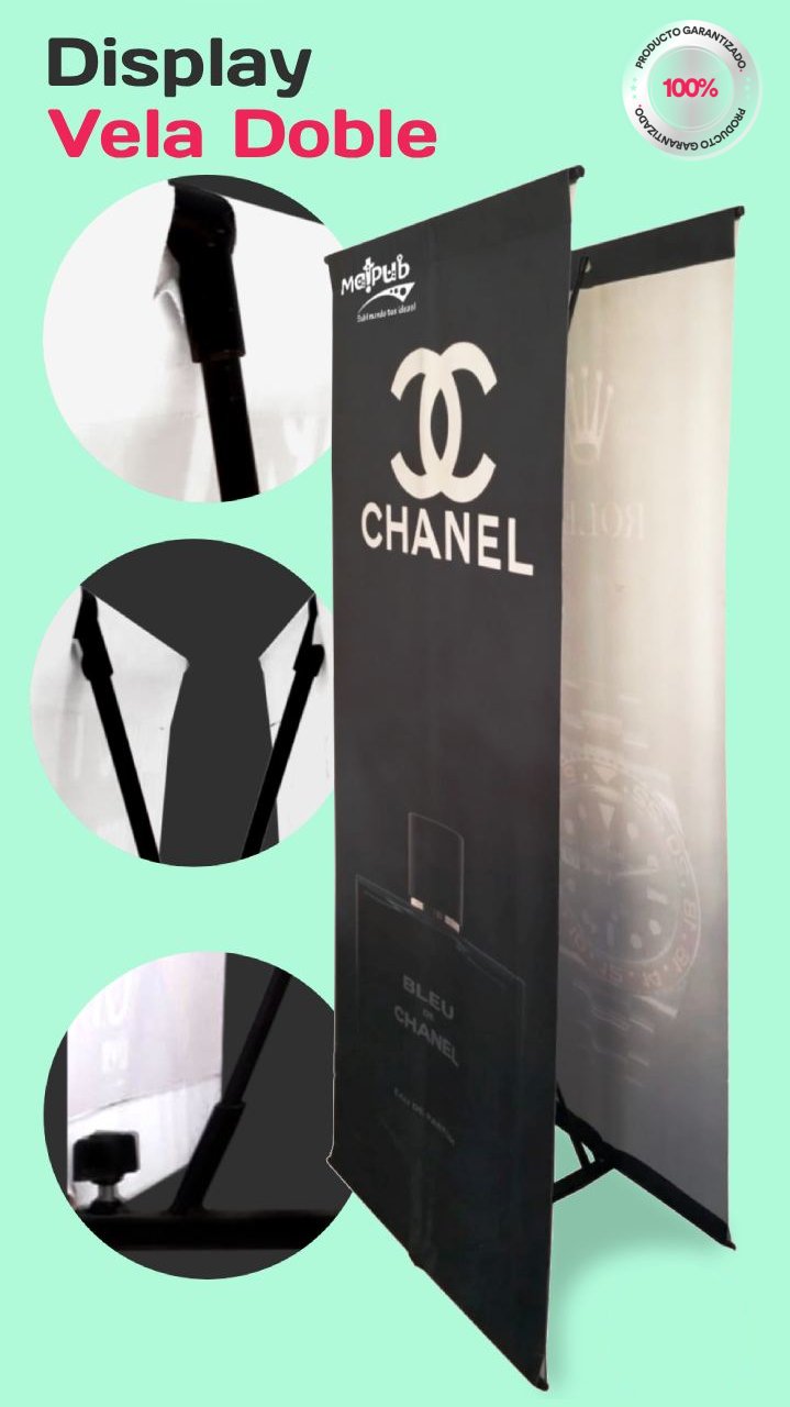 Display Vela Doble