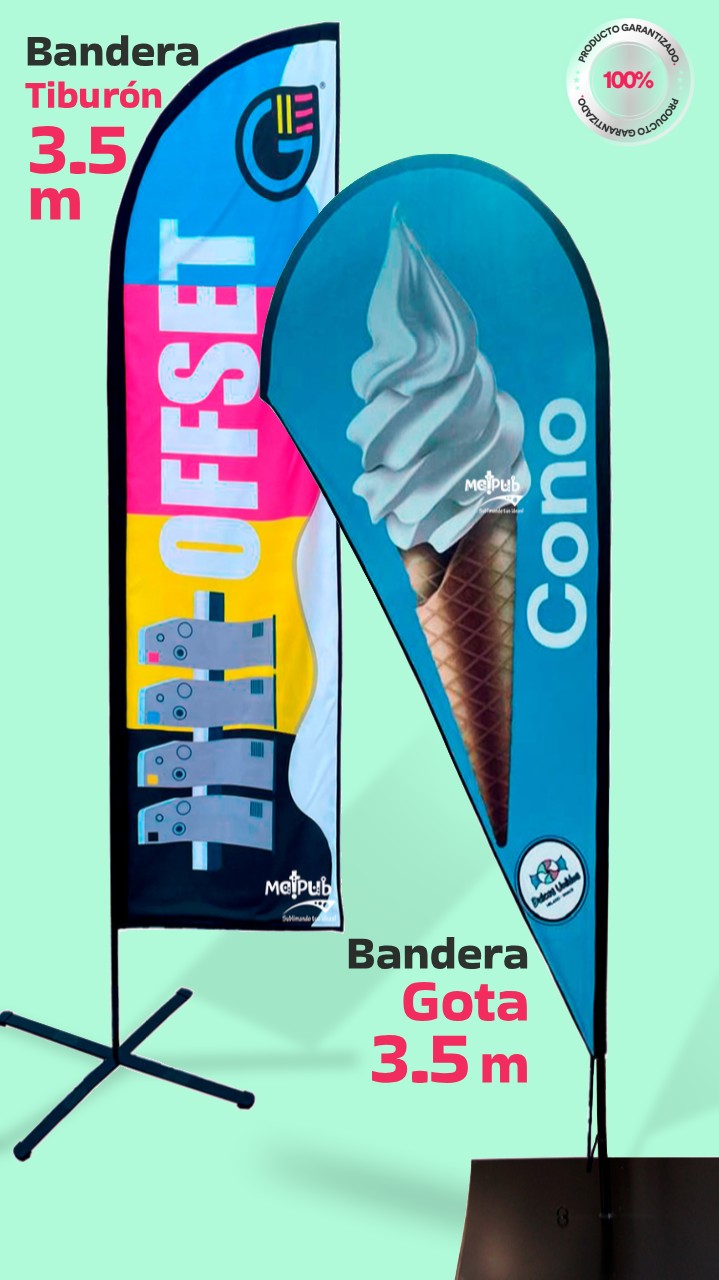 Bandera 3.5 m