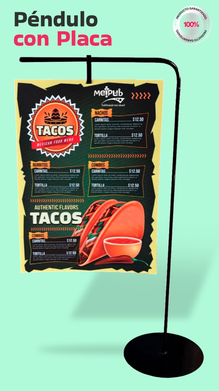 Caballete Tubular Exterior